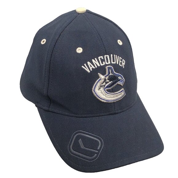 Vancouver Canucks 47 Twins Enterprise Stretch Fit Cap Hat Size S/M NHL - Picture 1 of 11